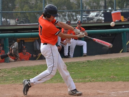 Pirate first baseman Riley Langerman scored two runs Saturday in VC's 4-3 win over visiting Citrus.