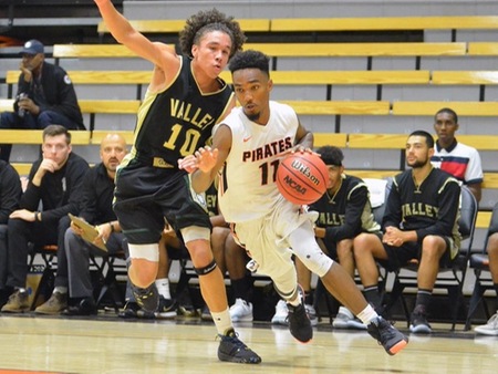 Pirate sophomore Lamont Landers had 15 points in Ventura's season opener on Thursday at the Athletic Event Center.