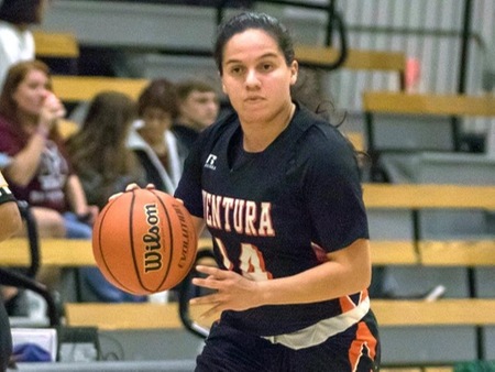 VC guard Victoria Maciel had 17 points and earned All-tournament honors Sunday as the Pirates battled Riverside on the final day of the Glendale College Holiday Tournament.