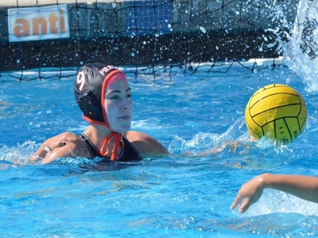 Pirate sophomore Raylynn Lipsky had six goals and five assists with six steals in two games Saturday in the Battle at the Beach Tournament in Cypress.