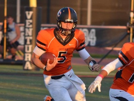 Sophomore quarterback Brad Odeman passed for 198 yards and a score, and led VC in rushing as well, but the Pirates fell 42-14 to Mt. San Antonio in the Golden State Bowl Saturday in Walnut.