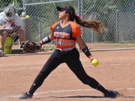 VC pitcher Anissa Padilla had a pair of strikeouts in the Pirates' playoff loss at Mt. San Antonio Friday evening.