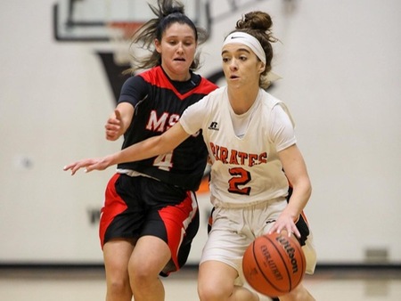 VC sophomore Talia Taufaasau had 14 points, four assists, three blocks and two steals in the Pirates' 52-46 loss to Mt. San Jacinto Sunday in the finale of the VC-Optimist Club Holiday Classic.