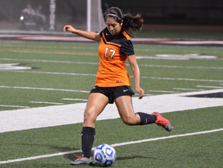 Eleni Borjon had a nice game on the defensive end of the field for VC Friday, but the Pirates fell 4-0 to Santa Rosa.