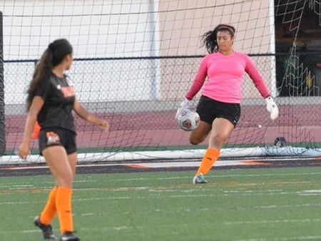 VC sophomore goalie Aracely Castro had four saves in the Pirates 1-0 loss at Santa Monica Friday. It was the Pirates' first defeat of the season.