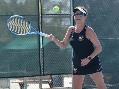 Pirate sophomore Keressa Garland (pictured) and doubles partner Tanya Thompson qualified for The Ojai Tournament in play at the WSC Championships on Friday and Saturday.