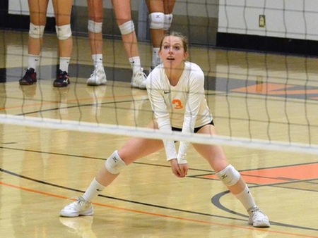 VC libero Faith Mackie had 22 digs in the Pirates' playoff loss at No. 1 Irvine Valley Saturday.