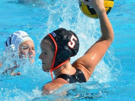 VC freshman Lauren McCaslin scored eight goals in three matches as the Pirates placed third in the Western State Conference Tournament at Santa Monica over the weekend.