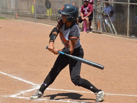 Pirate sophomore Anissa Padilla had two hits, scored two runs, and batted in another while pitching a complete-game 5-4 victory over Antelope Valley Saturday in game two of the best-of three first round playoff series.