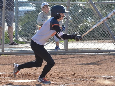 Ventura College freshman Kali Brown had a pair of hits with a run scored Friday for the Pirates at San Diego City College.