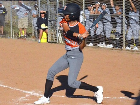 Pirate freshman Isabel Gallegos tripled and scored VC's lone run in the first game of their double-header at College of the Canyons. Ventura dropped the opener 2-1 before falling in the nightcap 14-2.