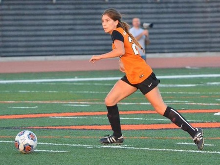 VC sophomore Michelle Rios scored a goal in the Pirates' 3-0 win over Santa Monica Tuesday at the Sportsplex.