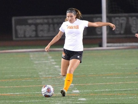 Sophomore Karen Martinez netted her first career goal for VC as the Pirates defeated Evergreen Valley 2-0 on Friday in San Jose.